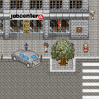 Die glücklichen Minuten des Mark W. - Vor dem Jobcenter